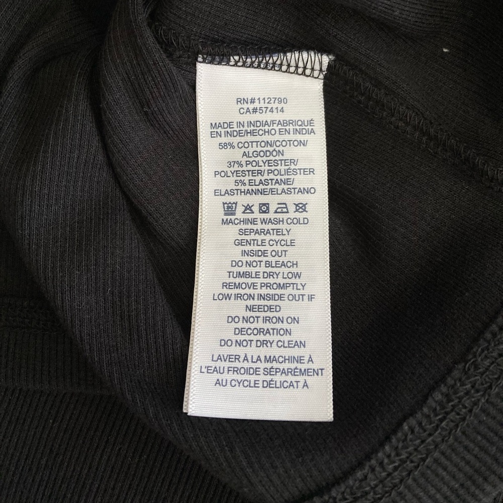 True Religion | NWT Women’s Baby Tee Ribbed Crop Top - Picture 6 of 8
